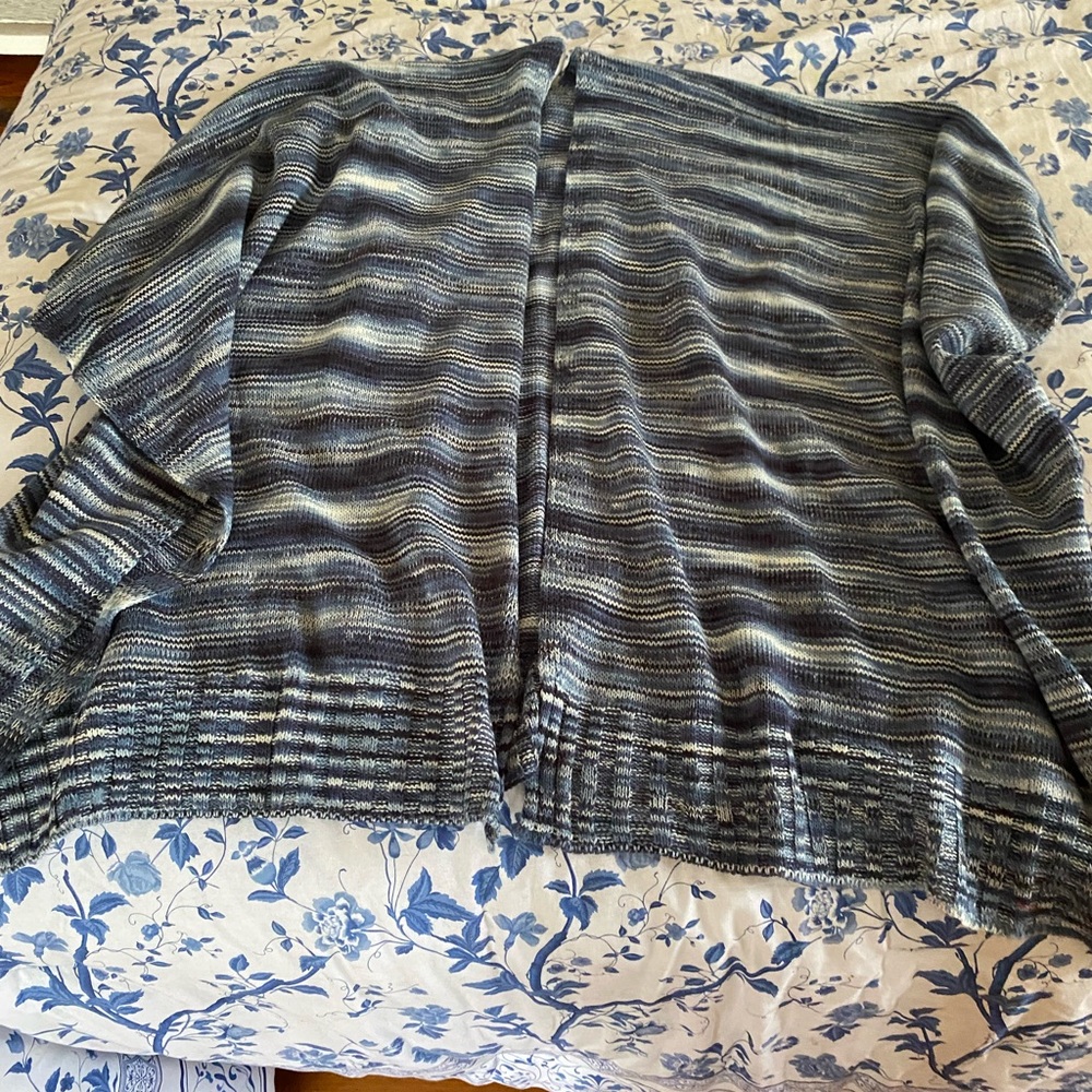J Jill sweater knit Ruana